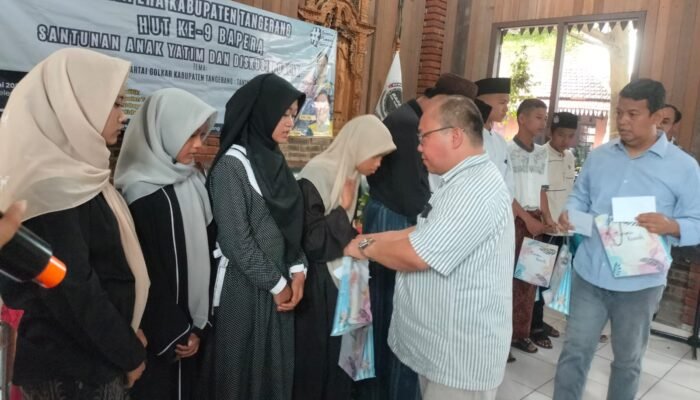 Hut ke-9 Bapera Kabupaten Tangerang, Gelar Diskusi Publik dan Santunan Anak Yatim