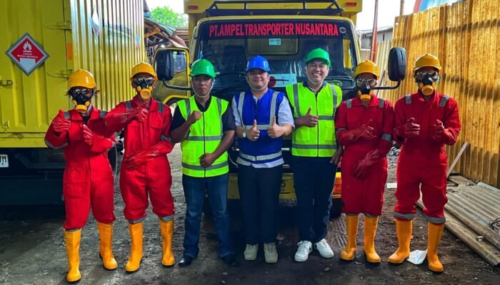 PT. Ampel Transporter Nusantara Jasa Pengelolahan Limbah B3 Teguhkan Komitmen Dalam Menjaga Lingkungan Hidup