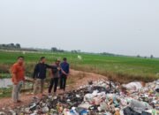 Sempat Viral, Dugaan Pembakaran Sampah di Kp. Pulo, Polsek Mauk Cek Lokasi
