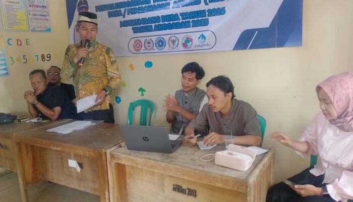 Pengurus dan Kades Sosialisasikan Kopdes Merah Putih Desa Gintung, Bentuk Keseriusan Jalani Program Pemerintah