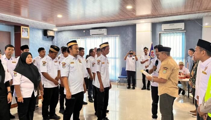 Pelantikan Karang Taruna Kecamatan Mekar Baru, Sakian, SH Resmi Dilantik sebagai Ketua