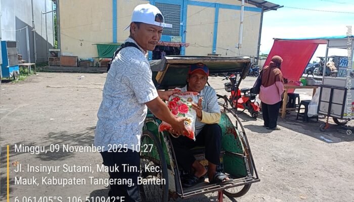 PIK 2 Salurkan 1.500 Paket Sembako untuk Warga Mauk