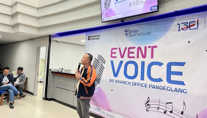 Semarak HUT, BRI Pandeglang Gelar Lomba Menyanyi