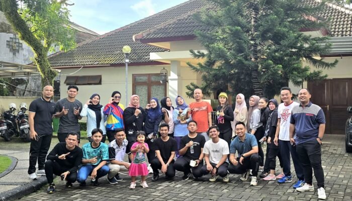 BRI Galakkan Senam Pagi Secara Rutin