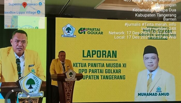 DPD Golkar Kabupaten Tangerang Gelar Musda Ke XI BBM