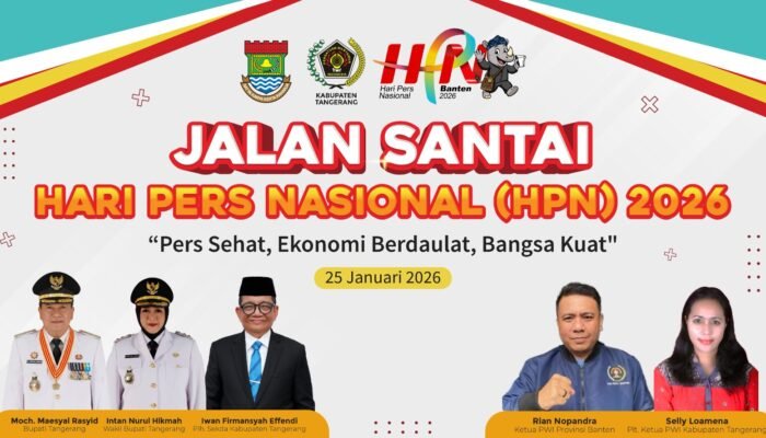 Sukseskan HPN 2026, PWI Kabupaten Tangerang Gelar Rakor Jalan Santai Bersama Anggota