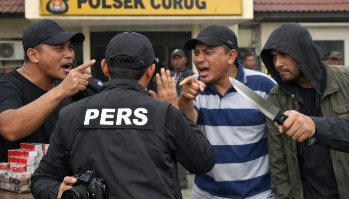 Ancaman Sajam Warnai Dugaan Intimidasi Wartawan di Kabupaten Tangerang