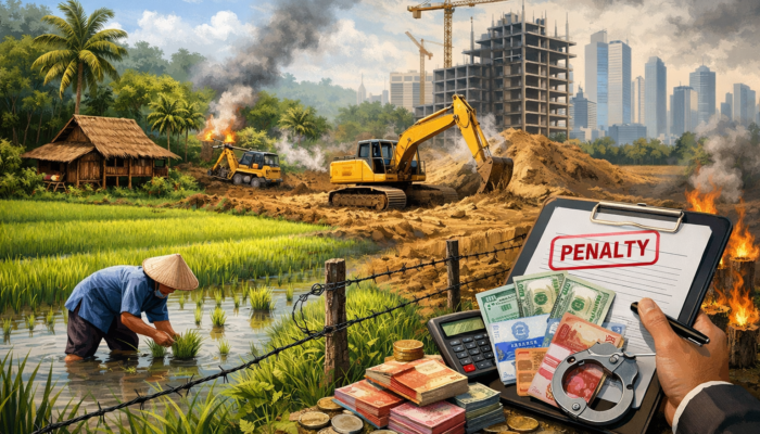 Pemerintah pusat siapkan denda administratif alih fungsi lahan, omon omon atau realitas semu,?