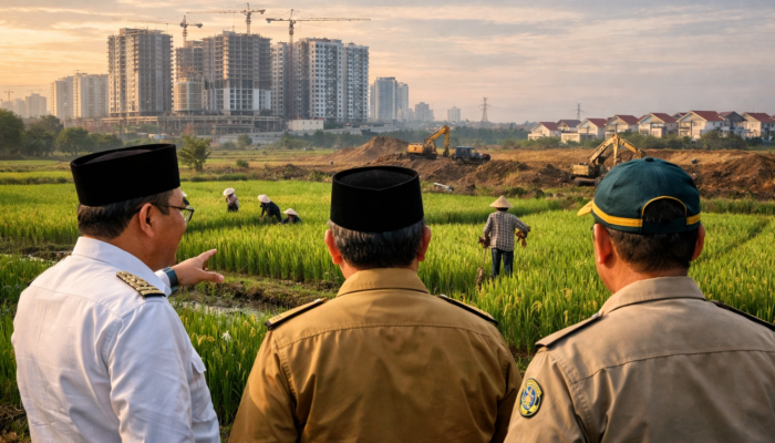 Gubernur Banten, Bupati Tangerang & BPN: “Lahan Sawah Tangerang, Jangan Dijual Demi Kepentingan”