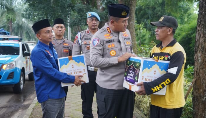 Polresta Tangerang dan Pokja Wartawan Gelar Ramadan Berbagi, Bagikan Sembako dan Takjil untuk Masyarakat