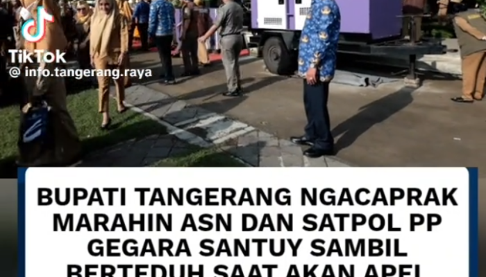Viral di TikTok: Bupati Tangerang Marahi ASN Saat Apel, Alarm Disiplin atau Ujian Kepemimpinan?
