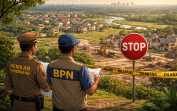 Pemkab Tangerang dan BPN: Mampukah Menghentikan Izin Perumahan di Tangerang Utara Pasca Perpres No. 4 Tahun 2026?