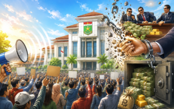 GEMA TANGERANG: HANCURKAN MITOS PEJABATNYA KEBAL HUKUM  TIDAK AKAN PERNAH PADAM