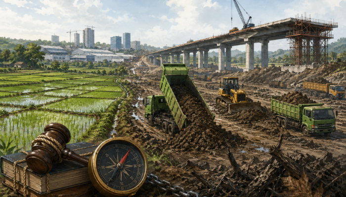 ALIH FUNGSI LAHAN SAWAH : “4 ATURAN PUSAT DI KEBIRI PEMKAB TANGERANG