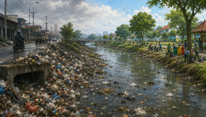 Sampah Menggunung, Kesadaran Warga Dipertanyakan: “Kabupaten Tangerang Tidak Bisa Bersih Jika Warganya Masih Abai”