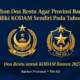Pembentukan Kodam Banten Dinilai Jadi Simbol Kemandirian Penuh Provinsi Banten