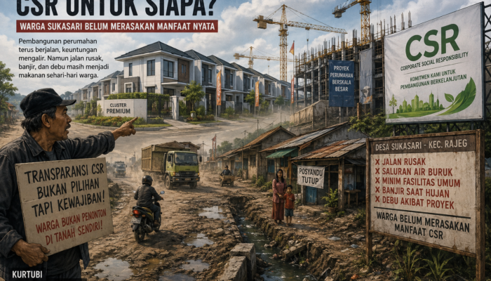Warga Sukasari Pertanyakan Dana CSR Pengembang, Kurtubi: “Jangan Sampai Rakyat Hanya Jadi Penonton di Tanah Sendiri”