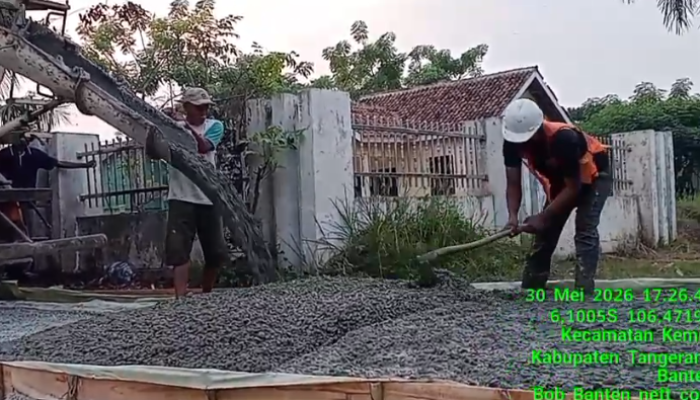 Proyek Jalan Beton Stadion Mini Kemiri Disorot, Transparansi dan Kualitas Pekerjaan Dipertanyakan