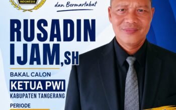 Rusadin Ijam Siap Maju sebagai Calon Ketua PWI Kabupaten Tangerang Periode 2026–2029