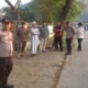 Kepulangan Jamaah Haji Kabupaten Tangerang, Mendapatkan Pengamanan Polsek Panongan Di Islamic Center Citra Raya