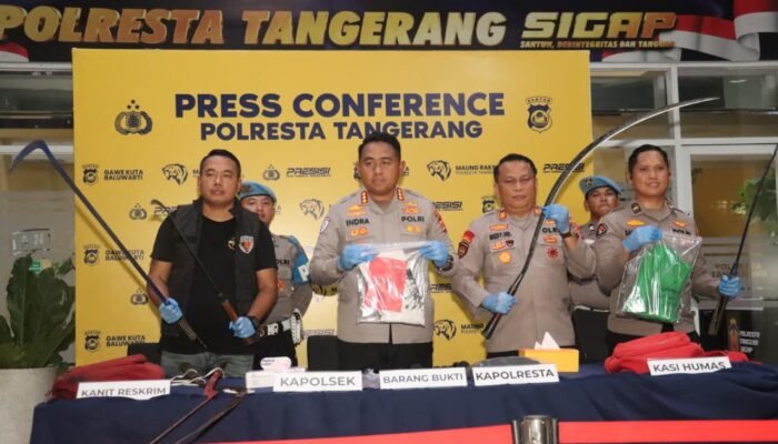 Pelajar Tewas dalam Tawuran, Polresta Tangerang Bergerak Cepat Amankan Pelaku