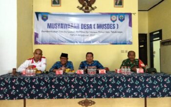 Musdes RKPDes 2027 Digelar, Pemdes Kampung Melayu Timur Libatkan Berbagai Unsur Masyarakat