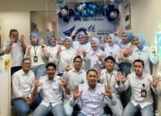Bank Banten Merayakan Ultah 1 Dekade, Jajaran KCP Ciledug Sambut Dengan Keceriaan Dan Do’a.