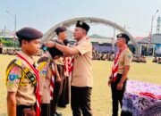 Camat Teluknaga  buka pesta siaga Kwaran pramuka