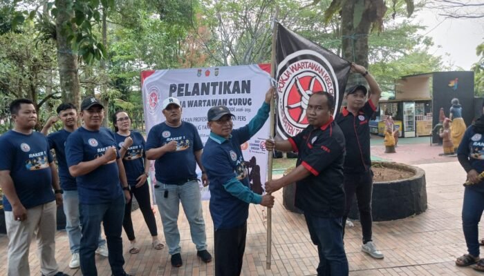 Pokja Wartawan Curug 2026 – 2031 Resmi Dilantik, Ciptakan Propesionalisme Dan Sinergitas.