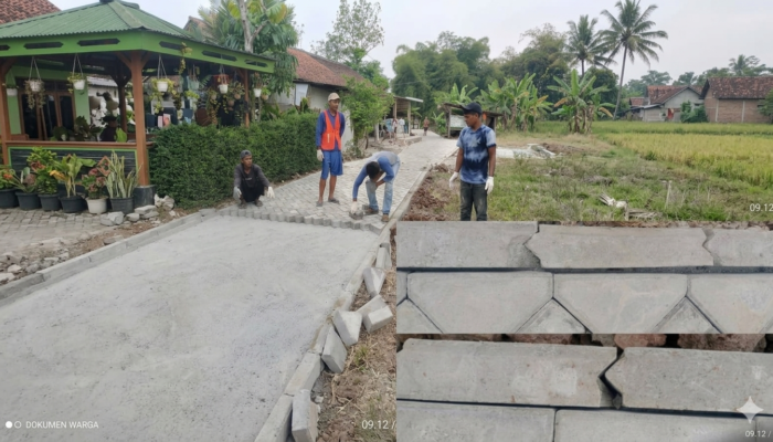 UTAMA: Proyek Paving Block Palasari Tangerang Amburadul, LSM Desak Usut Potensi Kerugian Negara