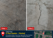 Jalan Betonisasi APBD Kabupaten Tangerang Retak Sebelum Digunakan, Pengawasan dan Kualitas Proyek Disorot