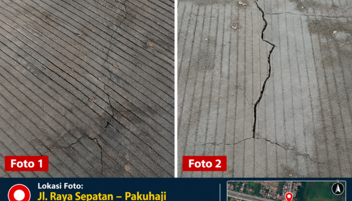 Jalan Betonisasi APBD Kabupaten Tangerang Retak Sebelum Digunakan, Pengawasan dan Kualitas Proyek Disorot