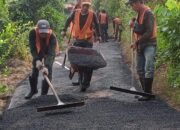 Aspirasi Warga Terwujud, Jalan Hotmix Kampung Sempur Kini Mulus dan Nyaman Dilalui