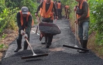 Aspirasi Warga Terwujud, Jalan Hotmix Kampung Sempur Kini Mulus dan Nyaman Dilalui