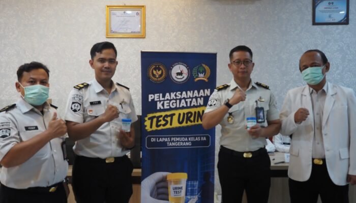Gandeng Brimob, Polri, TNI dan BNN, Lapas Pemuda Tangerang Gelar Razia Gabungan