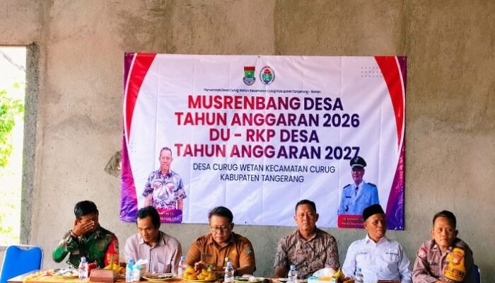 Pemdes Curug Wetan Gelar Musrenbangdes 2026, Aspirasi Pembangunan Tahun 2027 Mulai Dikawal