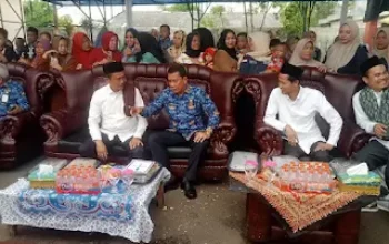 Bupati Tangerang, Hadiri Pentas Seni Budaya di Desa Sangiang Kecamatan Sepatan Timur