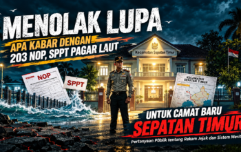 Menolak Lupa: Apa Kabar dengan 203 NOP dan SPPT Pagar Laut untuk Camat Baru Sepatan Timur?