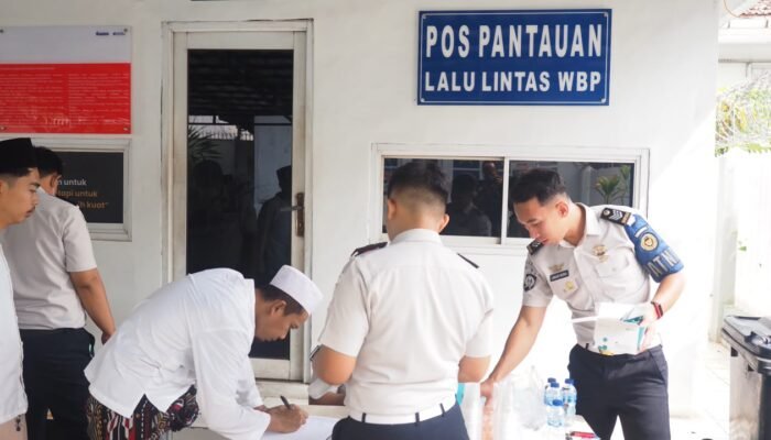 Wujudkan Lapas Pemuda Tangerang, Bersih dari Narkoba, Gelar Tes Urine Untuk 185 Warga Binaan
