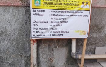 Diduga Banyak Kejanggalan, Proyek Drainase Jalan Ir.Sutami Disoal