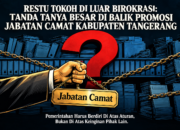 Analisa Kritis Tata Kelola Promosi Jabatan Camat Di Kabupaten Tangerang: Antara Sistem Merit Dan Kepentingan Di Luar Birokrasi