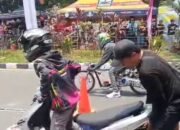 Malam Minggu, Jalan Area Puspemkab Tangerang, di Sulap Jadi Arena Sirkuit Balap Sementara