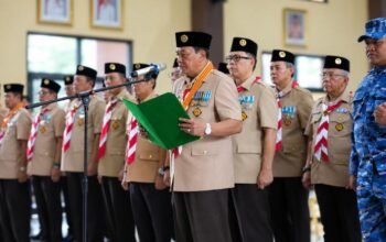 Pengurus Mabicab dan Kwarcab Gerakan Pramuka Kabupaten Tangerang Siap Pertahankan Prestasi